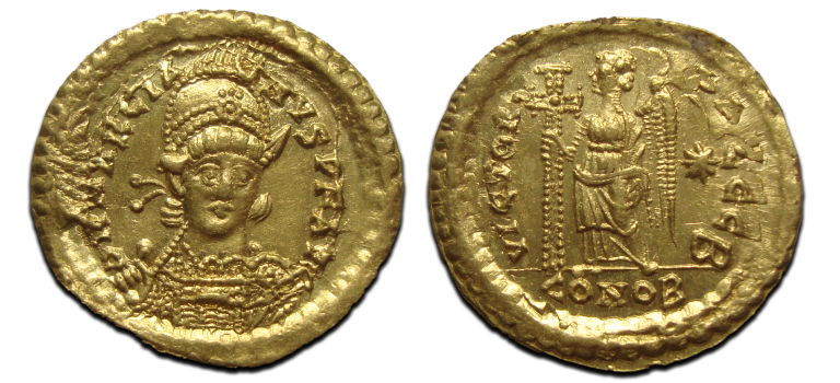 Marcianus - Solidus Goud! (AU2515)