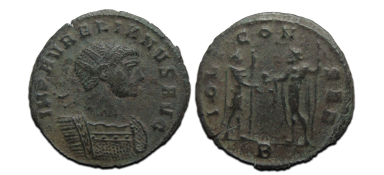 Aurelianus - IOVI conser Rome (JUL2163)