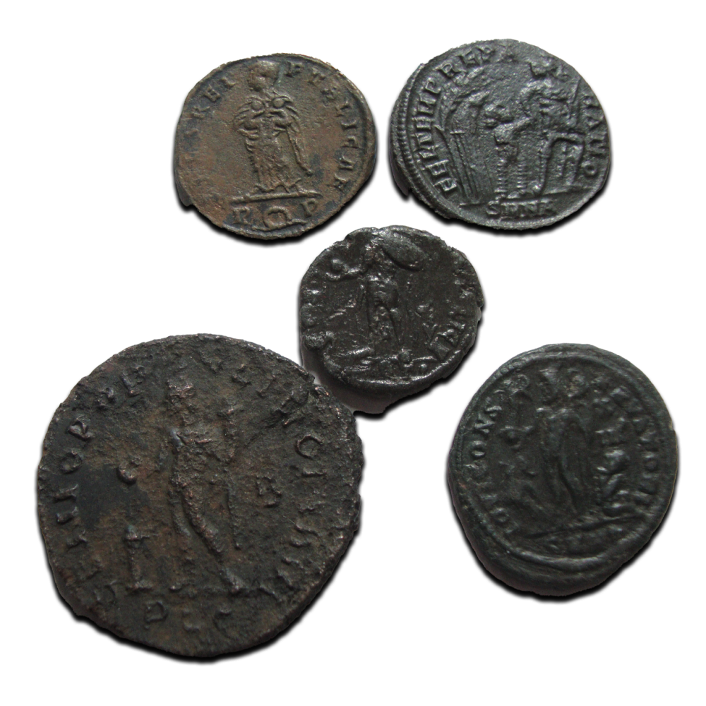 5 roman coins (AU2527) - 5 roman coins | RomanCoinShop.com