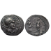 Gnaeus Pompeius jr - denarius met Hispania (AU2537)