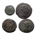 AANBIEDING - 4 romeinse munten ( AU2604)