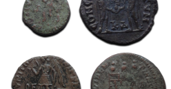 AANBIEDING - 4 romeinse munten ( AU2604)