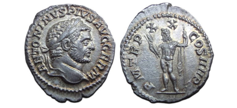 Caracalla- Antoninianus JUPITER FDC (AU2619) Caracalla- Antoninianus JUPITER FDC (AU2619)
