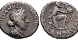 Augustus - denarius Terugkeer van de legioensstandaards! (AU2637)
