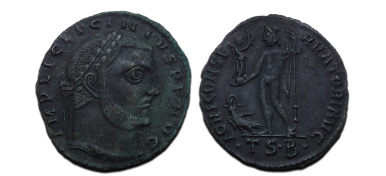 Licinius - iovi conservator Thessalonica (AU2638) Licinius - iovi conservator Thessalonica (AU2638)