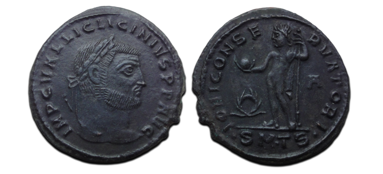 Licinius - Jupiter Siscia Thessalonica (AU2639) Licinius - Jupiter Siscia Thessalonica (AU2639)