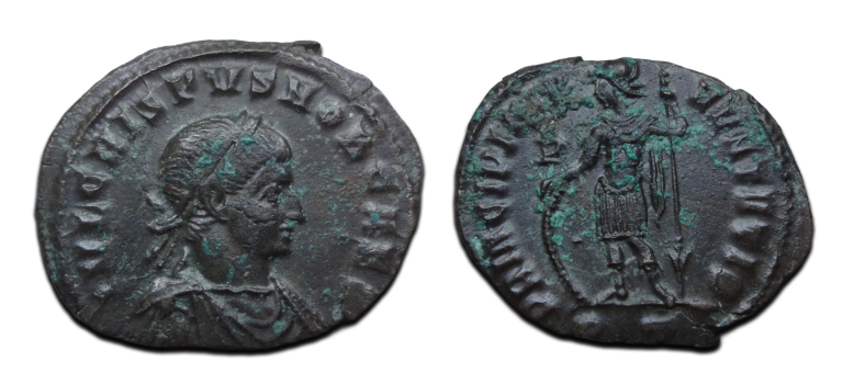 CRISPUS - PRINCIPIA IVVENTVTIS Arles zeldzame keerzijde (AU2641) CRISPUS - PRINCIPIA IVVENTVTIS Arles zeldzame keerzijde (AU2641)