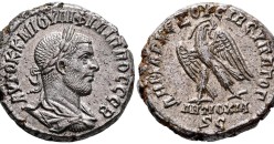 Philippus I - Tetradrachme Adelaar MOOI! (AU2647)