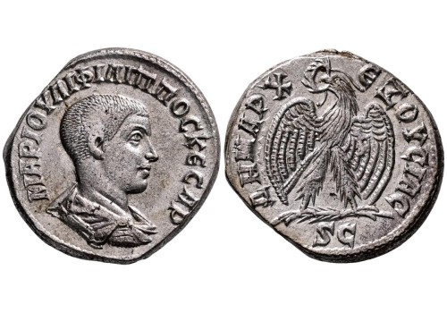 Philippus II - Tetradrachme adelaar (AU2648) Philippus II - Tetradrachme adelaar (AU2648)