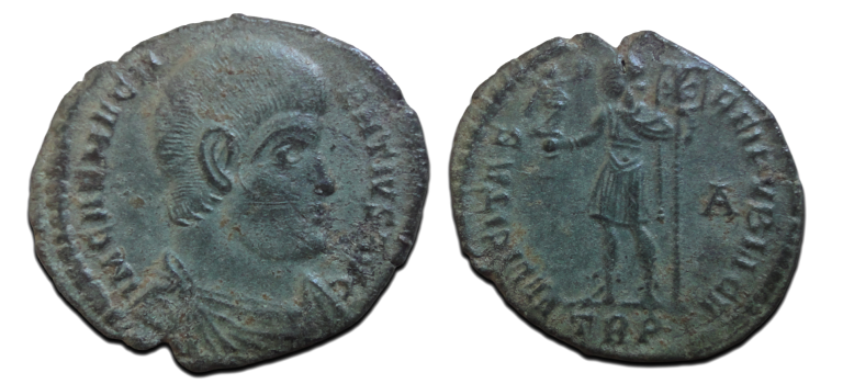 Magnentius - AE2 Felicitas TRIER (AU2650) Magnentius - AE2 Felicitas TRIER (AU2650)