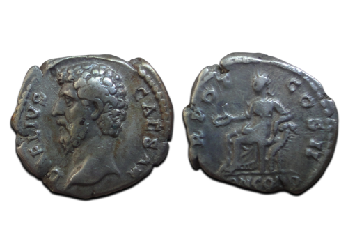 Aelius - zeldzame Caesar CONCORDIA zeldzame buste naar links! (AU2656) Aelius - zeldzame Caesar CONCORDIA zeldzame buste naar links! (AU2656)