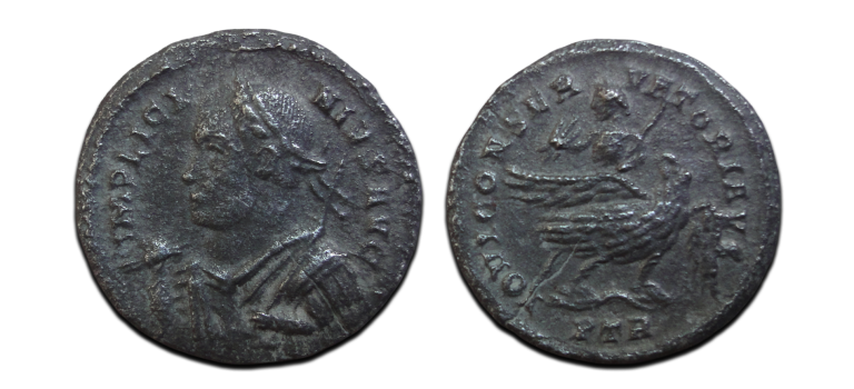 Licinius - ARGENTEUS iovi conservator Trier rare (R3)! (AU2659) Licinius - ARGENTEUS iovi conservator Trier rare (R3)! (AU2659)