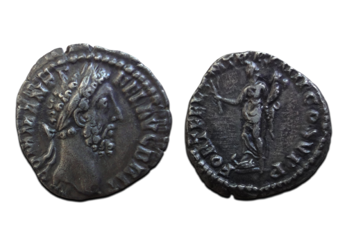 Commodus - denarius FORTUNA (AU2664)