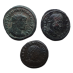 3  romeinse munten (AU2667)