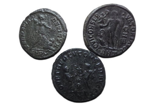3 romeinse munten (AU2668) 3 romeinse munten (AU2668)