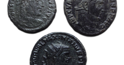 3  romeinse munten (AU2668)