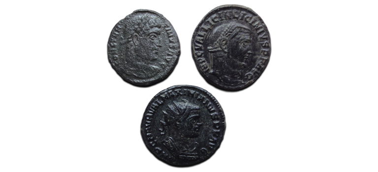 3 romeinse munten (AU2668) 3 romeinse munten (AU2668)
