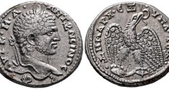 Caracalla - Tetradrachme adelaar!  (AU2670)