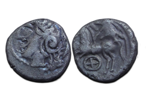 Kelten: quinarius Lingones (AU2681) Kelten: quinarius Lingones (AU2681)