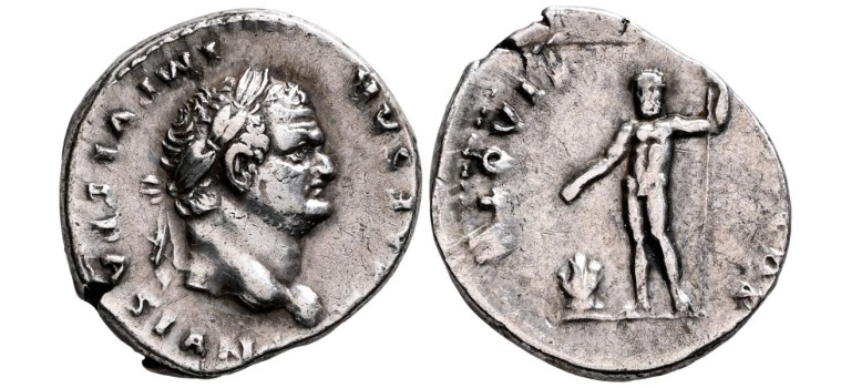Titus - denarius Jupiter zeldzaam! (O2544) Titus - denarius Jupiter zeldzaam! (O2544)