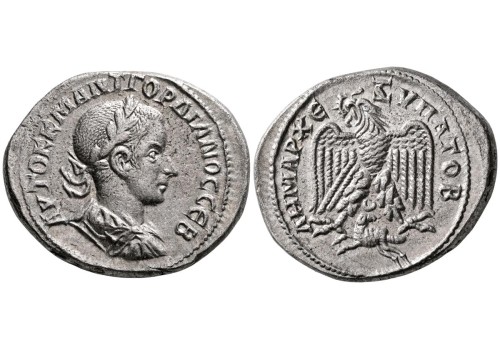 Gordianus III - zilveren Tetradrachme (AU2689) Gordianus III - zilveren Tetradrachme (AU2689)
