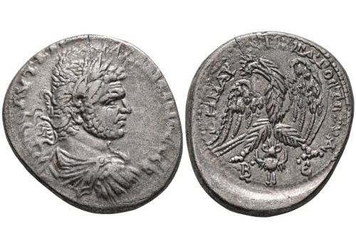 Caracalla - Tetradrachme adelaar! (AU2697) Caracalla - Tetradrachme adelaar! (AU2697)