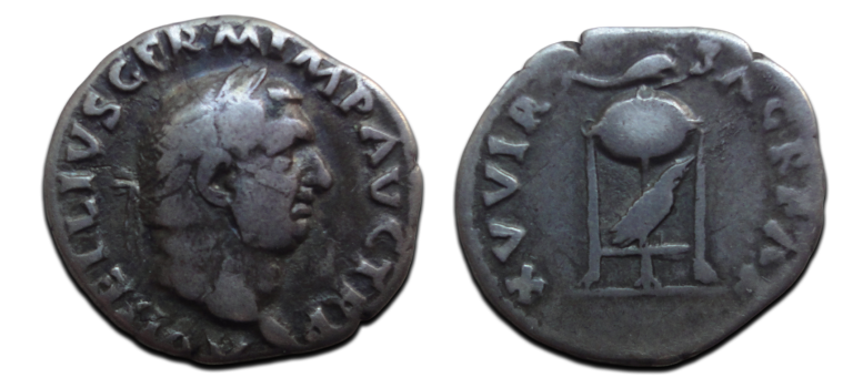 Vitellius - tripod SCARCE (AU2624) Vitellius - tripod SCARCE (AU2624)