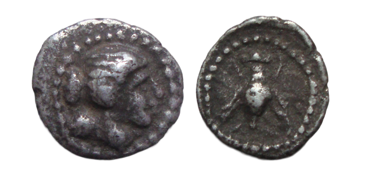 GRIEKSE MUNTEN - Hemiobool tweede bekend! (D2542)