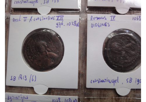 Verzameling van 10 Byzantijnse munten! (JUN2629)