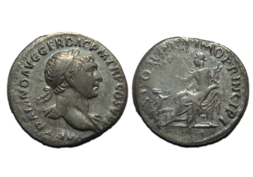 Trajanus - knielende Dacier interessant! (D2450)