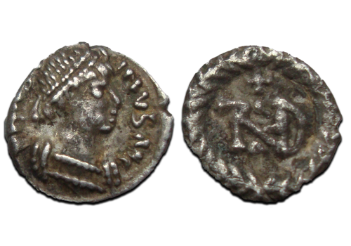 Theodoric the Great -  1/4 siliqua very rare (D2462)