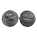 Roman republic - denarius Piso Frugi 90 BC (D2503)
