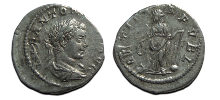 Elagabalus - denarius LAETITIA (D2507)