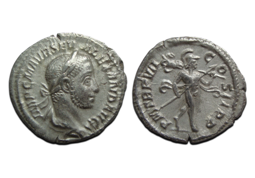 Severus Alexander - denarius MARS! (D2510)