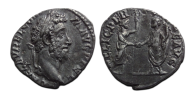 Commodus denarius  FELIC PERPETVAE (D25109)