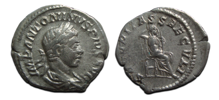 Elagabalus - denarius SECVRITAS Rare (D2513)
