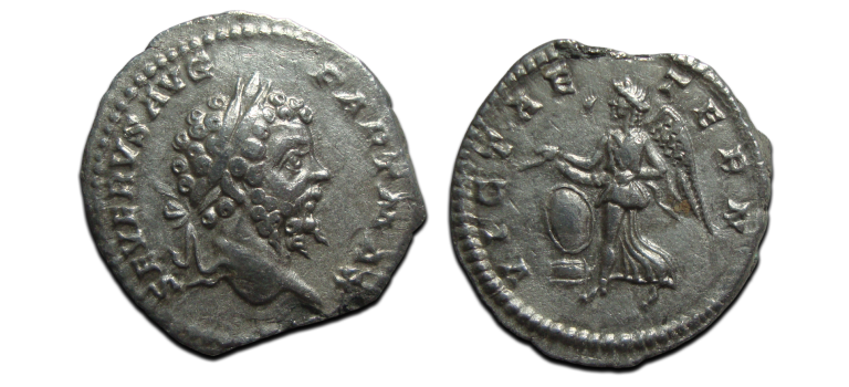 Septimius Severus - Victoria denarius (D2514)