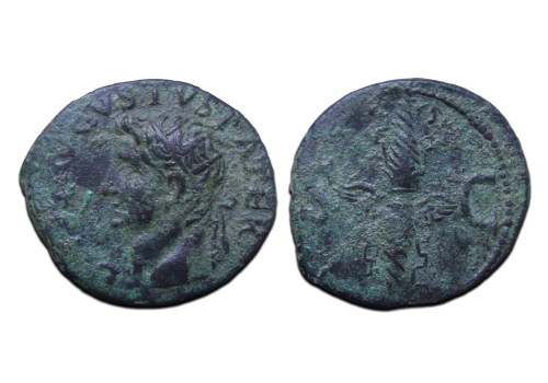Augustus - AS DIVUS AUGUSTUS eagle struck under Tiberius (D2517) Augustus - AS DIVUS AUGUSTUS eagle struck under Tiberius (D2517)