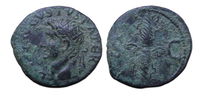 Augustus - AS DIVUS AUGUSTUS eagle struck under Tiberius (D2517)