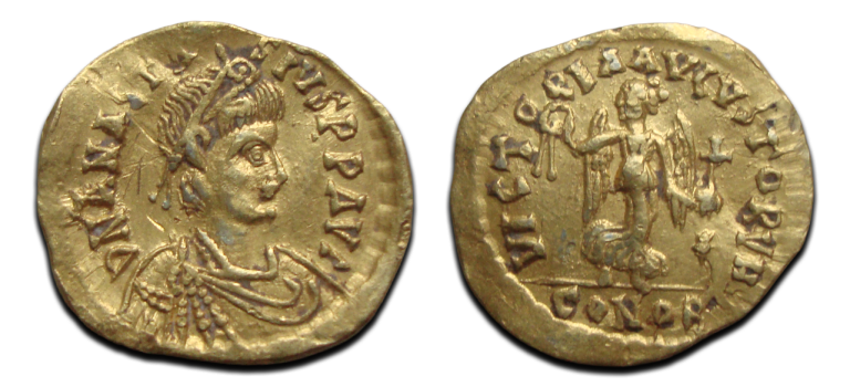 Anastasius- Tremissis gold! (D2523) Anastasius- Tremissis gold! (D2523)