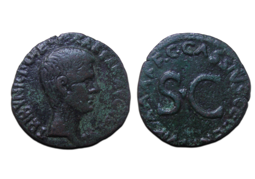 Augustus - TRIBVNIC POSTEST Cassius Celer 16 BC (D2525) Augustus - TRIBVNIC POSTEST Cassius Celer 16 BC (D2525)