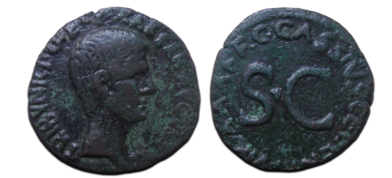 Augustus -  TRIBVNIC POSTEST Cassius Celer 16 BC (D2525)