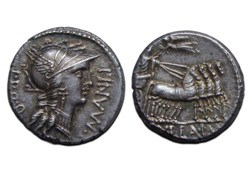 Romeinse republiek - denarius van Sulla! 82 v Chr. (D2548)