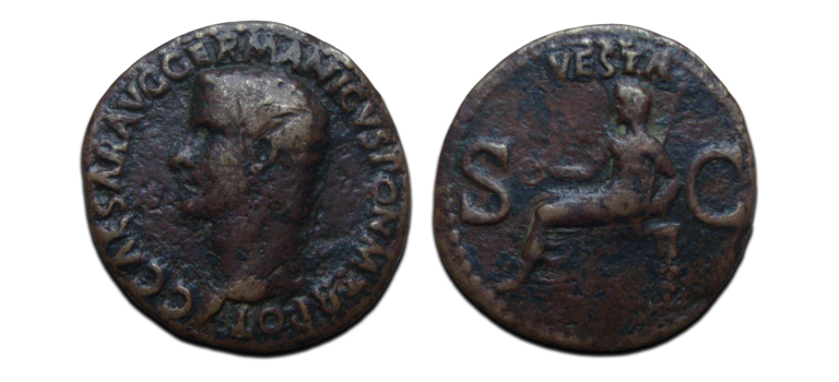 Caligula - Vesta rare  (D2565)