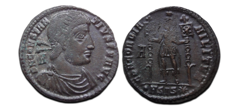 Constantius II - concordia militvm  schaars (S2618)