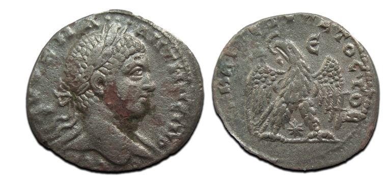 Elagabal - Tetradrachm eagle (S2501) Elagabal - Tetradrachm eagle (S2501)