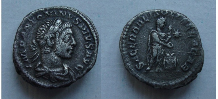 Elagabalus- denarius  SACERD DEI SOLIS ELAGAB - (MA2204)