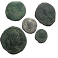 5 antieke munten (F25108)