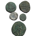 5 antieke munten (F25108)