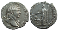 Trajanus - Denarius Verovering van Arabia kameel interessant!  (F25114)